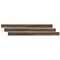 Ackland 0.35 in. T x 94 in. L x 1.77 in. W Mylo Luxury Vinyl Flooring Trim Surface Reducer Molding AKVTVMYLO-SR - alternate 1